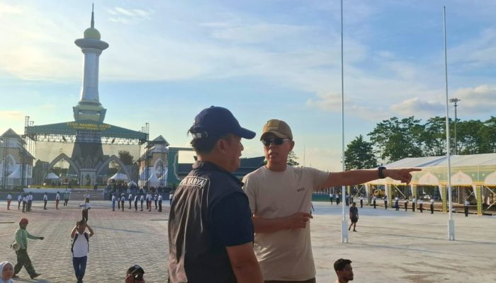 Gubernur ASR Tinjau Venue STQH Nasional di Eks MTQ, Cek Kekuatan Panggung Acara