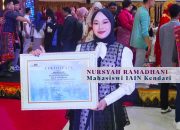 Suara Emas Mahasiswi IAIN Kendari Nursyah Ramadhani Menggema di Panggung Internasional