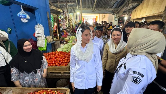 Blusukan Ala Wamendag Dyah Roro & Senator Rabiah Ridwan di Pasar Baruga, Cek Stabilitas Bahan Pangan