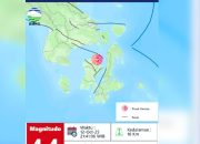 Muna Barat Diguncang Gempa Magnitudo 4,4, Warga Rasakan Getaran Ringan