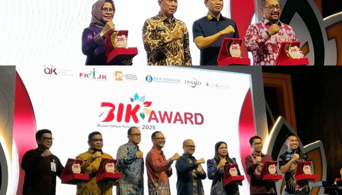 Daftar Penerima BIK Award 2025 dari OJK Sultra