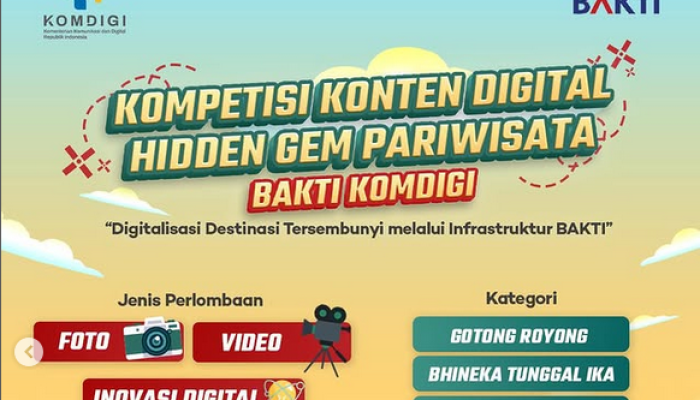Jangan sampai Kelewatan Kompetisi BAKTI Komdigi, Cek Syaratnya
