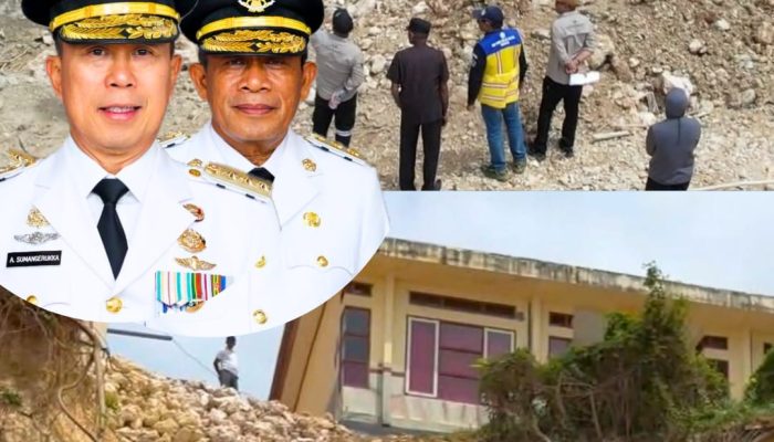 Dinas SDA Tinjau Proyek Talud di Busel Didanai ASR-Hugua: Satu Sekolah Nyaris Ambruk Kena Longsor Selamat