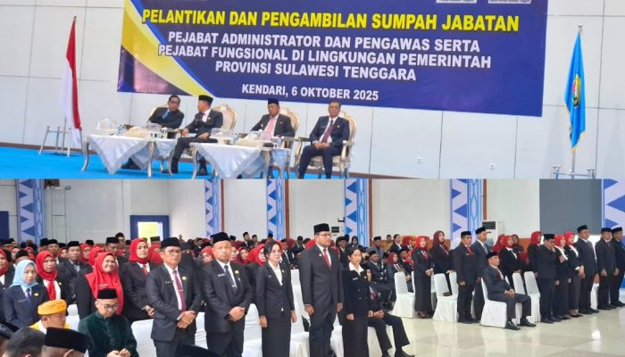 Resuffle Besar-besaran, ASR Kocok Kursi Ratusan Pejabat Pemprov Sultra