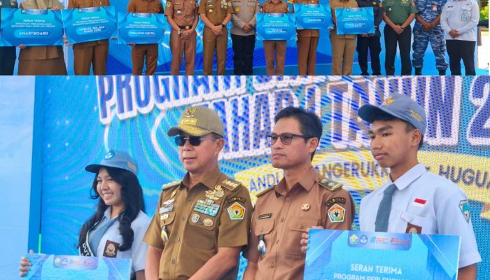 Gubernur ASR Serentak Kucurkan Program Penggaris di SMAN 2 Kendari, Berikut Daftarnya!