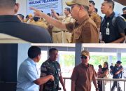 Gubernur ASR Pimpin Simulasi Gladi Bersih Penjemputan Kafilah STQH Nasional 2025 di Bandara Haluoleo