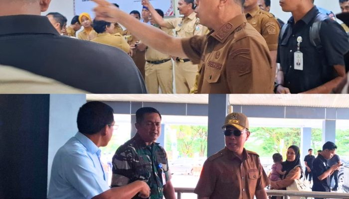 Gubernur ASR Pimpin Simulasi Gladi Bersih Penjemputan Kafilah STQH Nasional 2025 di Bandara Haluoleo