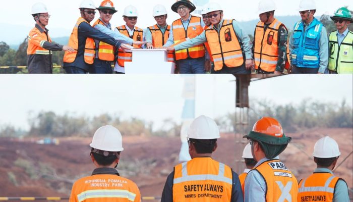 PT Vale dan PAMA Resmi Mulai Proyek Penambangan Nikel di Kolaka