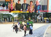 DLH Kolaborasi Saka Kalpataru SMAN 2 Kendari, Gotong Royong Bersih-Bersih Venue STQH