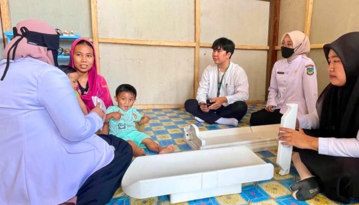 RSUD Koltim Terjunkan Dokter Spesialis Anak, Intervensi & Pengelolaan Gizi di Desa Taosu