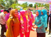 Ketua Bhayangkari Daerah Sultra Roadshow ke Koltim, Disambut Hangat TP PKK