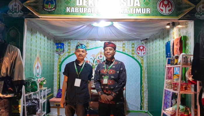 Tenun dan Madu Koltim Laris Manis di Pameran STQH Nasional