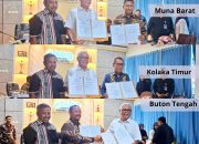 Bupati Mubar, Koltim dan Buteng Teken MoU, Hibahkan Lahan ke Bulog Bangun Infrastruktur Pangan