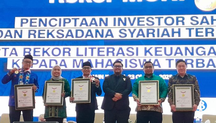 IAIN Kendari Bungkus Dua Rekor MURI: 2.173 Investor Saham Syariah & 3.164 Mahasiswa Melek Finansial