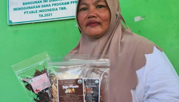 PT Vale Dorong Emak-Emak Kolaka Sulap Pekarangan Jadi Lumbung Herbal dan Jamu Tradisional