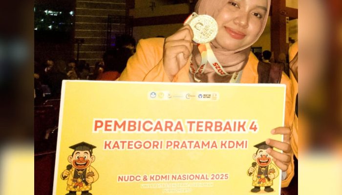 Anggun Dwi Paramita Persembahkan Emas untuk UHO di Ajang KDMI 2025