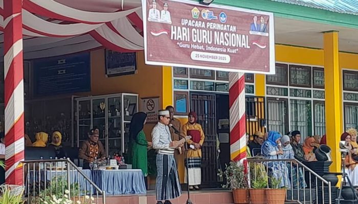 Bacakan Amanat Mendikdasmen, Dikbud Sultra Tegaskan Pentingnya Peningkatan Mutu dan Kesejahteraan Guru