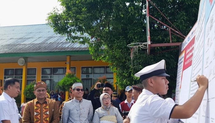 Puluhan Pengurus OSIS se-Sultra Komitmen Tolak Kekerasan Lewat Deklarasi Damai