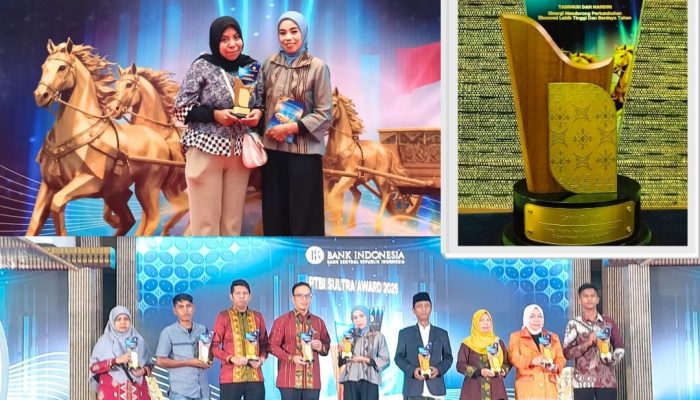 Media Lajur.co Terima Stakeholder Awards 2025 Bank Indonesia Sultra, Kali Ketiga Pegang Penghargaan BI