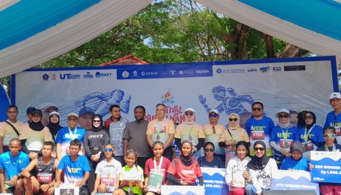 Sinergi Pemkot Kendari dan Universitas Terbuka Warnai Suksesnya UT Nambo Run 2025