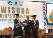Lewat Asisten III, Gubernur Andi Sumangerukka Sampaikan Pesan untuk Wisudawan UT Kendari