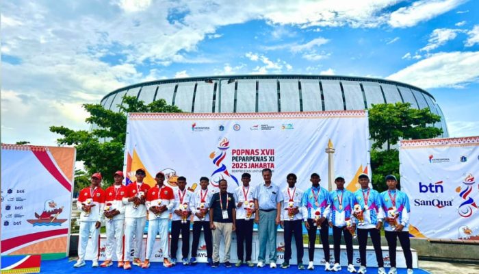 Dayung Sultra Sumbang Perunggu untuk Kontingen di POPNAS XVII Jakarta