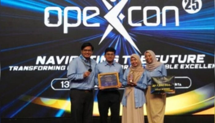 Inovasi Otomasi Rasio Slag Furnace Berbasis Machine Learning PT Vale Indonesia Raih Gold Achievement OPEXCON 2025