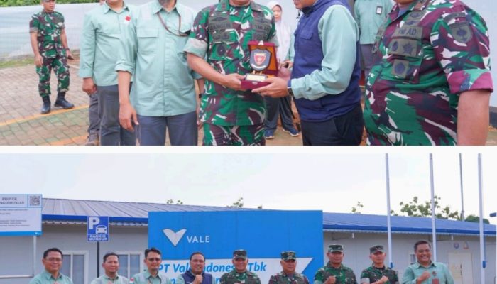 Pangdam XIV/Hasanuddin Cek Progres Proyek Strategis Nasional PT Vale di Pomalaa, Kolaka