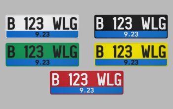 Arti Warna-warni Pelat Nomor Kendaraan di Indonesia