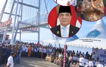 Ketgam: Wakil Menteri Dalam Negeri bersama Wakil Gubernur Sultra membuka wisata pungut sampah di Teluk Kendari