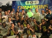 Final Sepak Bola Dies Natalis UHO ke-45, Tim Rektorat Tumbangkan Fakultas Hukum 3-1